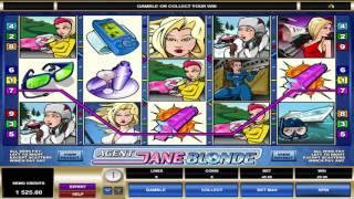 Free Agent Jane Blonde Slot by Microgaming Video Preview | HEX