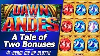 The Dawn Of The Andes Slot - Tale of Two Bonuses,  Free Spins Big Win!