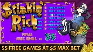 ⋆ Slots ⋆️OMG 55 GAMES AT MAX BET⋆ Slots ⋆️STINKIN’ RICH BIG WIN | ULTIMATE FIRE LINK | SWEET TWEET SLOT MACHINE