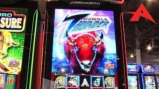 Rumble Thunder Slot Machine from Ainsworth Gaming