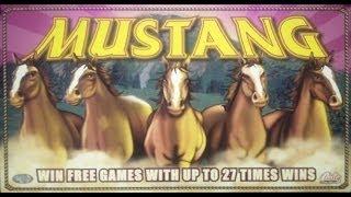 Bally - Mustang Slot Bonus WIN