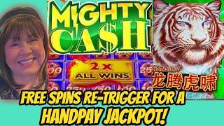 Re-Triggered For A Handpay Jackpot! This Cash Is Mighty!