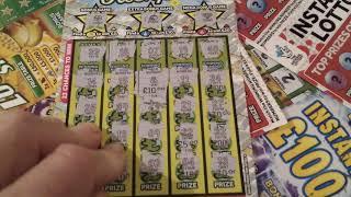 BIG £50,00 SCRATCHCARD GAME.."£10 Big Daddy..Instant Millionaire..Payday..(see below more cards)