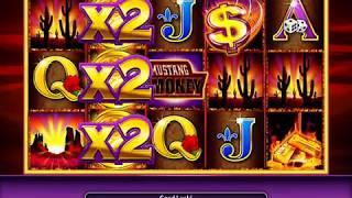 MUSTANG MONEY Video Slot Casino Game with a MUSTANG MONEY FREE SPIN BONUS
