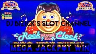 ~*** MEGA JACKPOT WIN ***~ Rock Around The Clock Slot Machine ~ OLDER SLOT! • DJ BIZICK'S SLOT CHANN