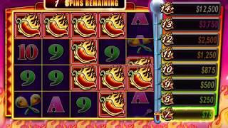 HOPPIN" HABANEROS Video Slot Casino Game with a RESPIN SPIN BONUS