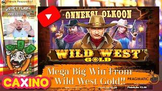 Mega Big Win From Wild West Gold!!