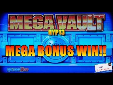 ☆NEW DELIVERY☆ IGT - Mega Vault MAX BET Slot Bonus HUGE WIN