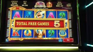 Celestial Temple slot machine super free games bonus