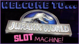 Welcome to Jurassic World SLOT Machine! • DOUBLE BONUS • Resorts Casino AC • Brian Christopher Slots