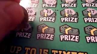 "20 Years of Cash" - Illinois Instant Scratch Off Lottery Ticket