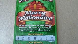 Merry Millionaire Instant Lottery Ticket Video