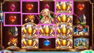 BIER HAUS Video Slot Casino Game with an "EPIC WIN"  FREE SPIN BONUS