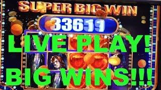 LIVE PLAY and HUGE WINS on Vampire's Embrace Slot Machine