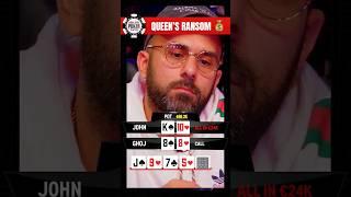 A Poker Players DREAM RUNNOUT! ⋆ Slots ⋆ #shorts