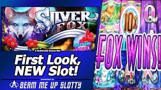 Silver Fox Slot Bonus - First Look, Free Spins in new Multimedia Games slot