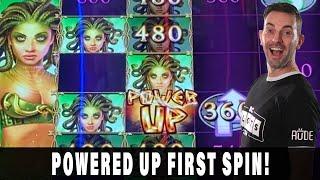 ★ Slots ★ POWERED UP! ★ Slots ★ First Spin Bonus on MEDUSA UNLEASHED ★ Slots ★ Inside the First Reop