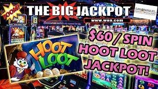 $60/Spin • HOOT LOOT• JACKPOT at • San Manuel Casino •