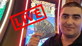$6,000 Max Bet Live STREAM Slot Play W/NG From Las Vegas RED ROCK Casino