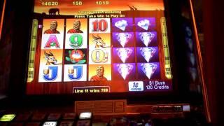 100 Lions an Aristocrat game slot machine bonus win