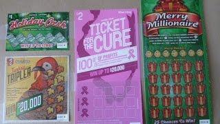 NEW Scratchcards - 4 new Illinois Instant Lottery Tickets!