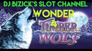 ~*** SUPER WHEEL Wonder 4 ***~ Timber Wolf Slot Machine ~ FREE GAMES 12 3X & 6X • DJ BIZICK'S SLOT C