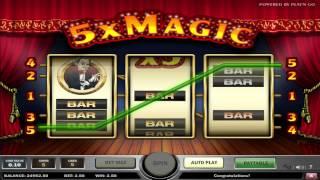 5x Magic• slot game by Play'n Go | Gameplay video by Slotozilla