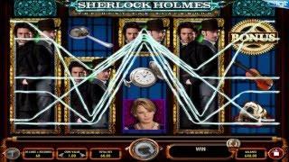 IGT -Sherlock Holmes: Hunt For Blackwood video slot - Bonus Big Win