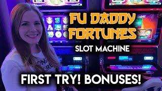 First Try on Fudaddy Fortunes! Slot Machine!! Free Spins BONUSES!!