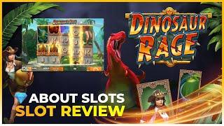 Dinosaur Rage by Quickspin! Exclusive Video Review by Aboutslots.com for Casinodaddy!