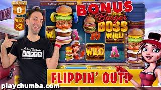 Flippin' Out! ⋆ Slots ⋆ Burger Boss Bonus ⋆ Slots ⋆ PlayChumba.com