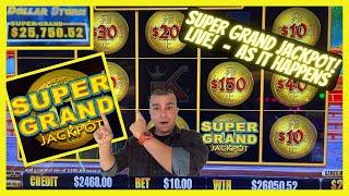 ⋆ Slots ⋆I Won The Biggest Super Grand Jackpot On Dollar Storm Caught LIVE on YouTube⋆ Slots ⋆Over $25,000!!⋆ Slots ⋆