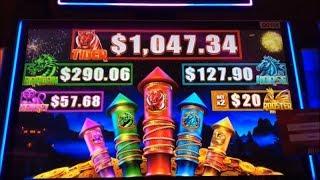•NEW Slot ! FAST FORTUNE•FAST FORTUNE 5 DRAGONS GOLD Slot•$250 Free Play Live Play@ San Manuel 栗•彡