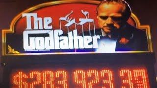 •JACKPOT THE GODFATHER 5c Slot Max Bet Handpay and Big Win PATRIOT Dollar Slot $5 Bet Barona Casino