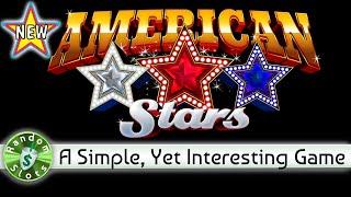 •️ New - American Stars slot machine, 2 Sessions with Wheel Spins