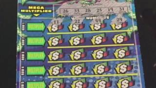 $20 Wild Bonanza Scratch off lottery ticket