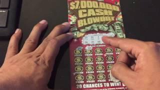 the $25 New York Lottery Cash Blowout Scratch off (Diesel Scratcher 1 of 4)