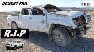 He Rolled the Tacoma Offroad!!