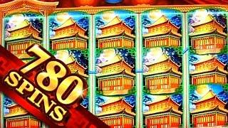 780 Spins on Dynasty Riches BIG WIN - 2c Konami Video Slot