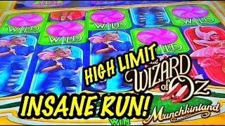 INSANE RUN, High Limit Mucnhkinland Slot