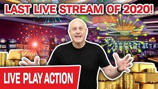 ⋆ Slots ⋆ High-Limit Slots LIVE ⋆ Slots ⋆ LAST LIVE STREAM OF 2020! Finish the Year With a BOOM?