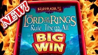 •LORD OF THE RINGS! BIG WIN• NEW SLOT•FREE GAMES BONUSES •EYE OF SAURON AND FRODO!!