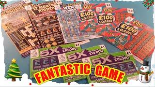 FANTASTIC Scratchcard Game"12 Month RICHER"..CASHWORD...WONDERLINES..£100 LOADED"WIN£50".5XCASH