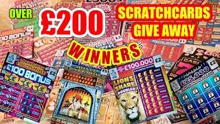 AMAZING AMOUNT OF WINNERS...OF SCRATCHCARDS