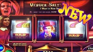 *NEW* Willy Wonka Slot Machine 3-Reel - Veruca Salt Bonus Free Spins