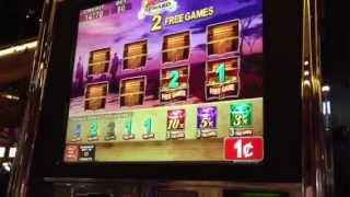 Great Africa - Konami slot machine bonus win