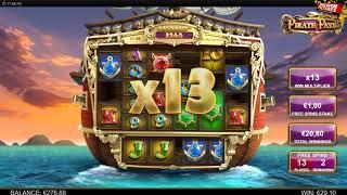 Pirate Pays Slot (BTG) - MEGA Win During Free Spins!