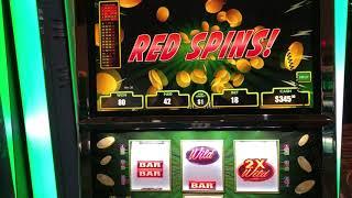 VGT Slots " Lucky Ducky Electric Wilds"  $18 Red Spin Wins  Choctaw Gaming Casino - Durant,OK