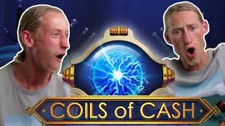 COILS OF CASH BIG WIN - OUR BIGGEST WIN ON THIS SLOT FROM CASINODADDY LIVE STREAM