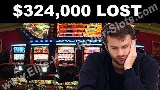 •$324,000 LOST on High Limit Vegas Video Slot Gambling! Aristocrat, IGT WMS NO Jackpot, Handpay! • S